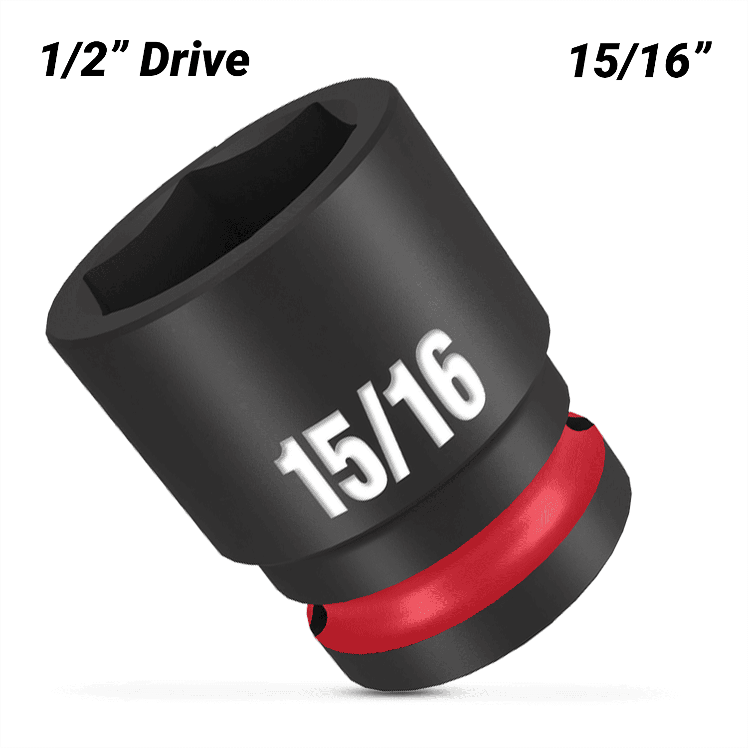 Milwaukee 49666209 1/2" Drive 15/16" SHOCKWAVE Standard 6 Point Impact Socket – image 2