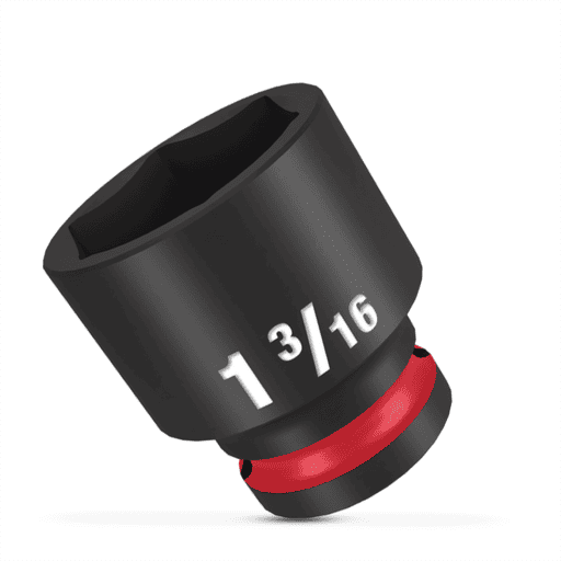 Milwaukee 49666213 1/2" Drive 1-3/16" SHOCKWAVE Standard 6 Point Impact Socket – image 4