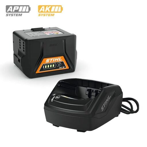 STIHL AK 10 Starter KIT (45200075905) 36V 2.0Ah Li-on Cordless Lightweight Battery & Charger Starter Pack