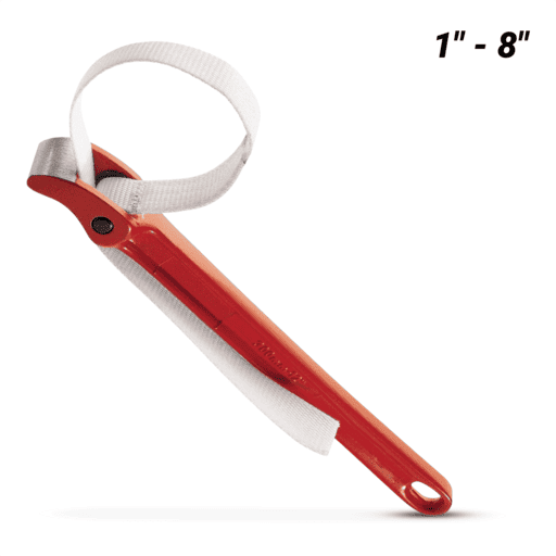 Garrick SW8 1" - 8" Capacity Strap Wrench