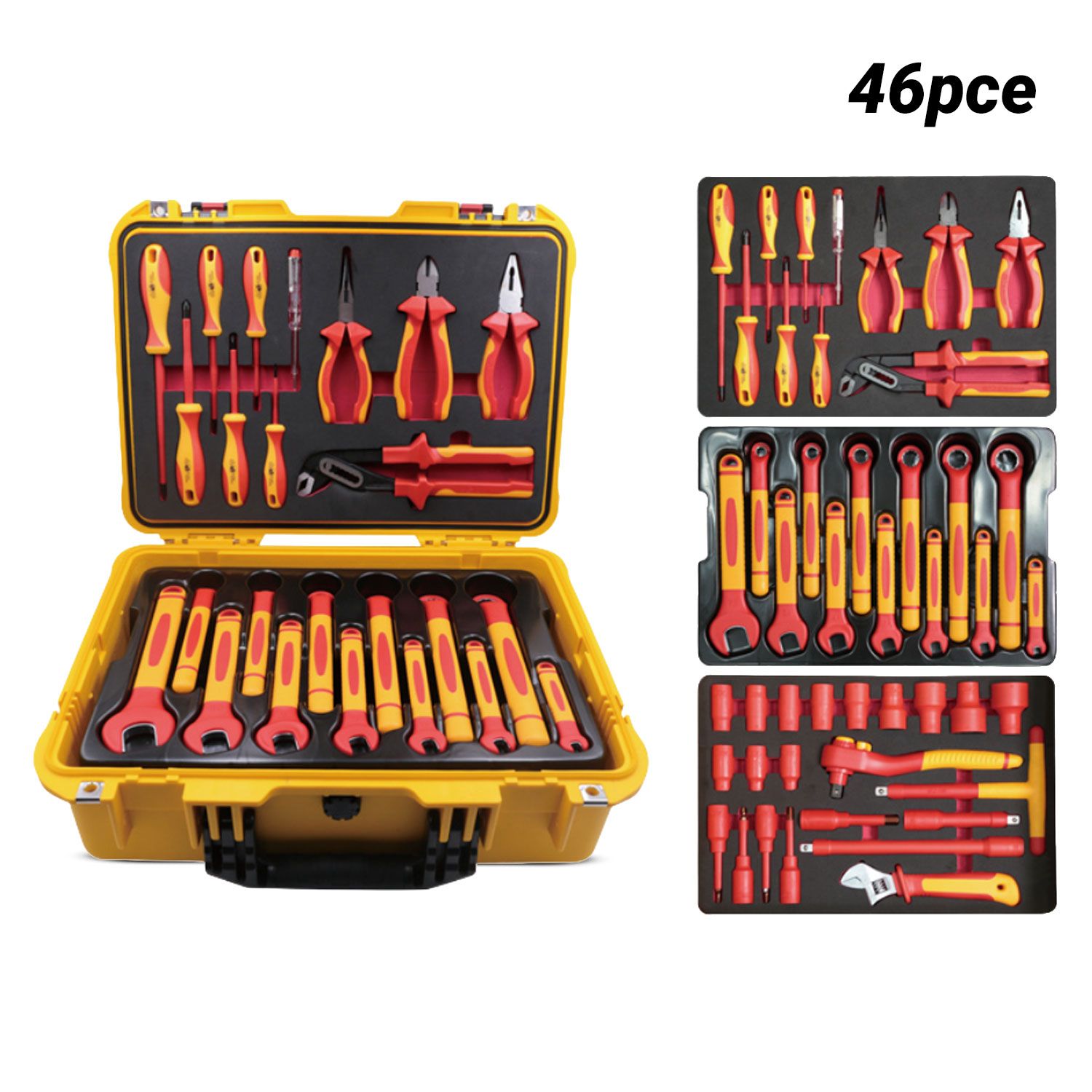 Ultimate Tools UTDINSE46PS 46pce Insulated Tool Kit – image 1