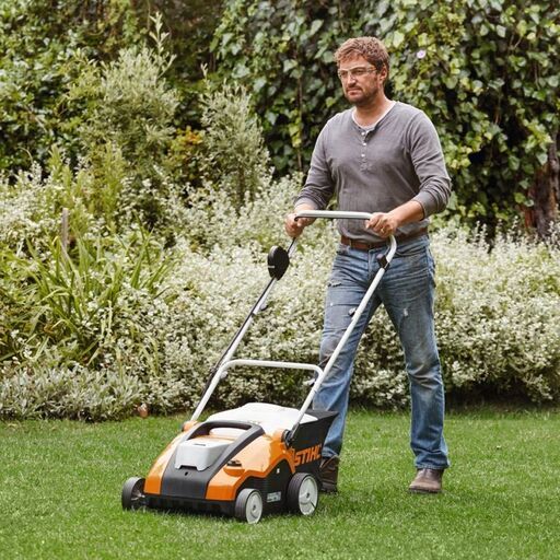 STIHL RLA 240 (62910116600) 36V Li-ion Cordless AK System 15mm Lawn Scarifier - Skin Only – image 5