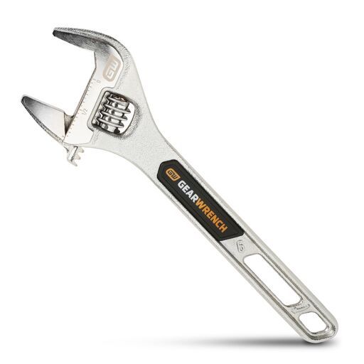 GEARWRENCH 89751 150mm (6") Chrome Adjustable Wrench – image 2