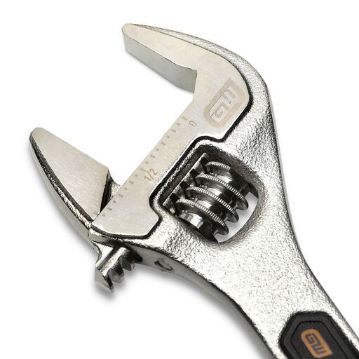 GEARWRENCH 89751 150mm (6") Chrome Adjustable Wrench – image 3