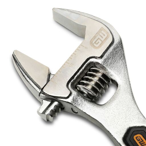 GEARWRENCH 89752 200mm (8") Chrome Adjustable Wrench – image 3