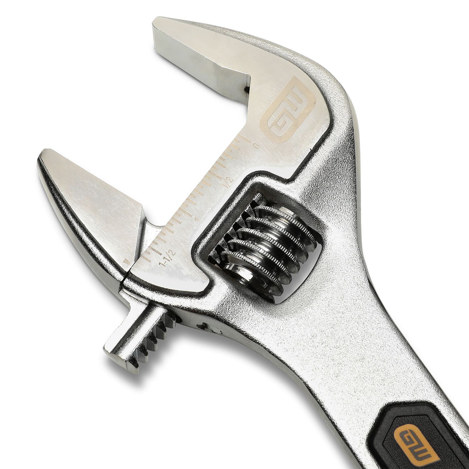 GEARWRENCH 89754 300mm (12") Chrome Adjustable Wrench – image 3