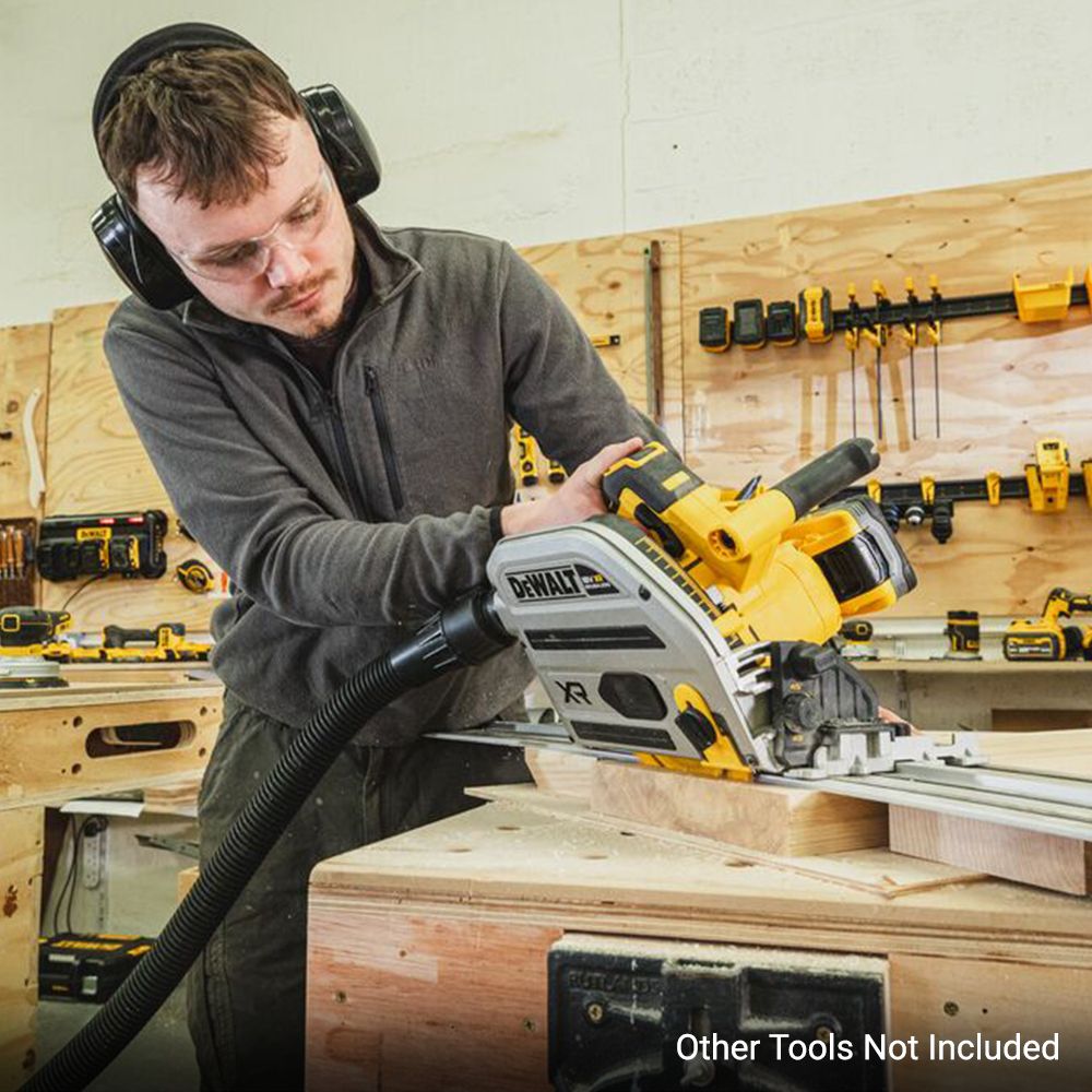 DeWalt DCS525NT-XJ 18V Li-ion XR Cordless Brushless 165mm Plunge Saw - Skin Only – image 16