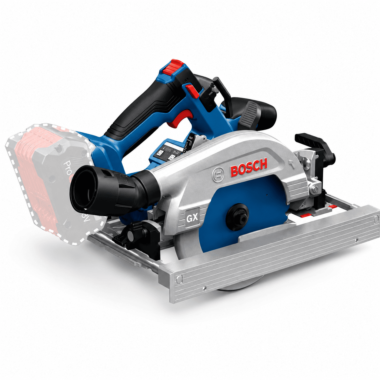 Bosch PRO GKS 18V-57-2 GX (0.601.6C1.000) 18V Li-ion Cordless Brushless 165mm Circular Saw - Skin Only – image 1