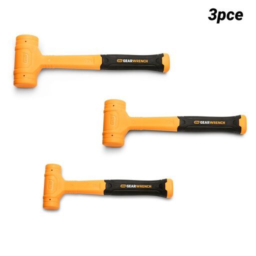 GEARWRENCH GWH3PCDB 3pce Dead Blow Hammer Set