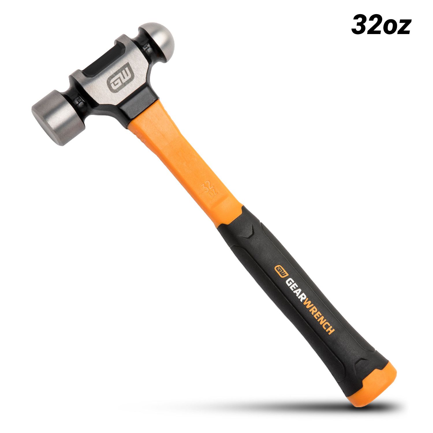 GEARWRENCH GWHFGBP32 32oz Ball Pein Hammer with Fiberglass Handle – image 1