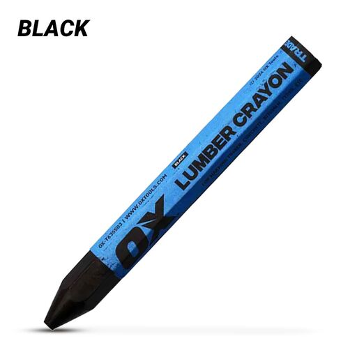 OX Tools OX-T635503 OX Lumber Crayon - Black