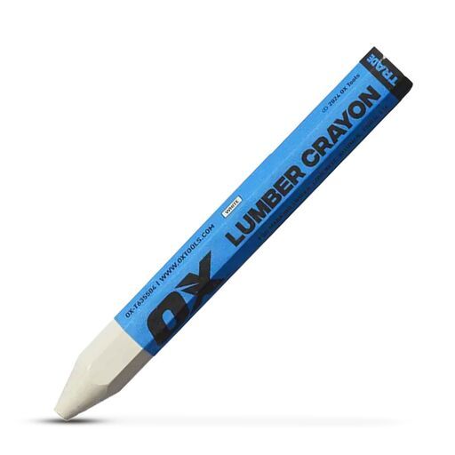 OX Tools OX-T635504 OX Lumber Crayon - White – image 2
