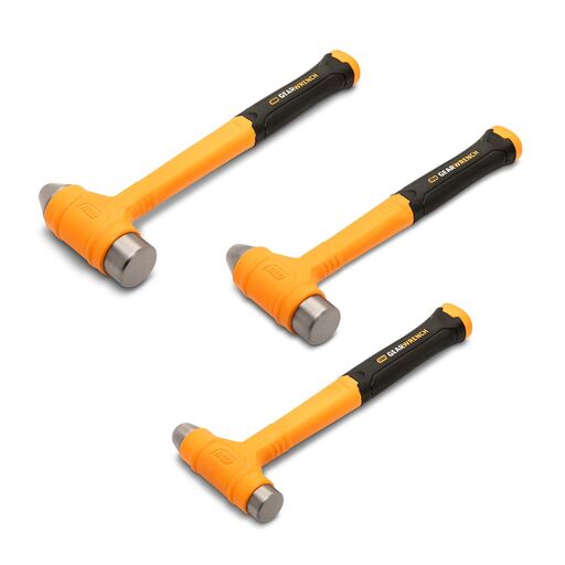 GEARWRENCH GWH3PCDBBP 3pce Dead Blow Ball Pein Hammer Set – image 3