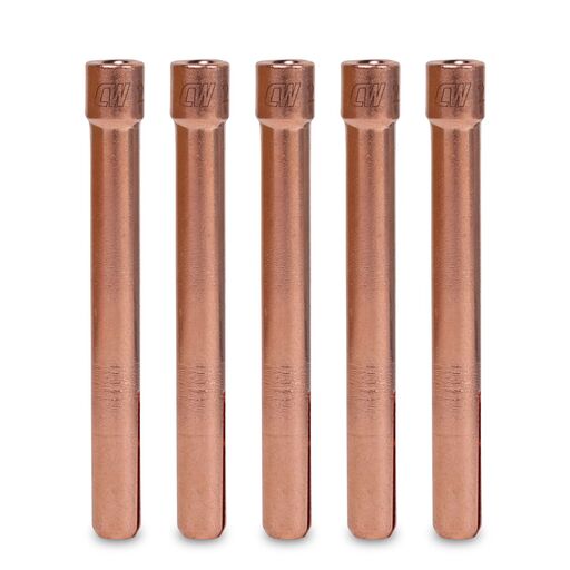 Cigweld CW10N24B 5-Pack Dimex 2.4mm 17/18/26 Series Standard Collets – image 2