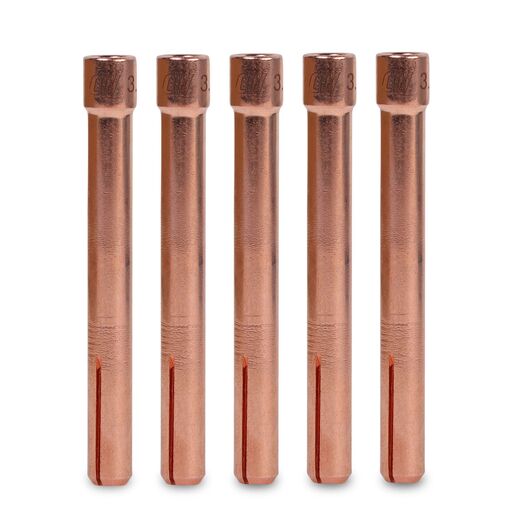 Cigweld CW10N25B 5-Pack Dimex 3.2mm 17/18/26 Series Standard Collets – image 2