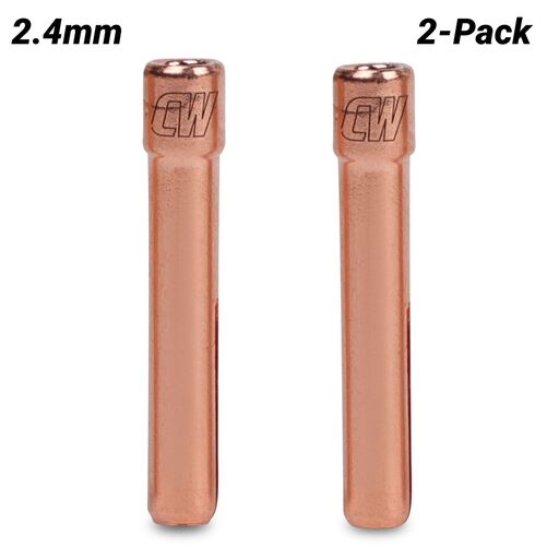 Cigweld CW13N23 2-Pack Dimex 2.4mm 9/20 Series Standard Collets