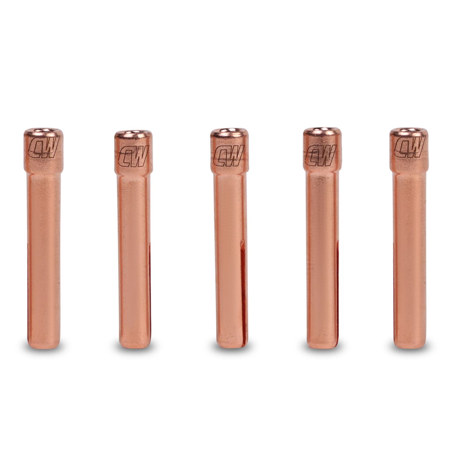 Cigweld CW13N23B 5-Pack Dimex 2.4mm 9/20 Series Standard Collets – image 2