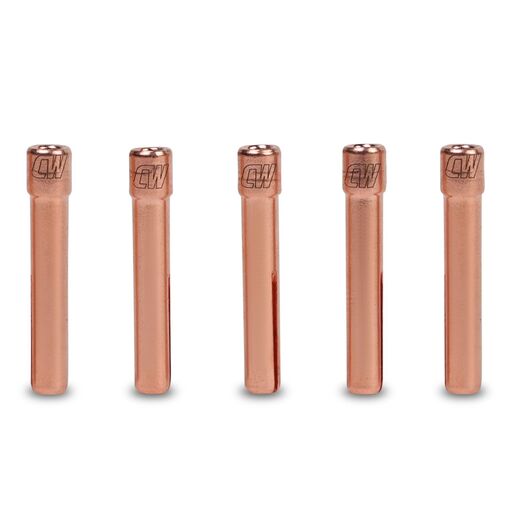 Cigweld CW13N23B 5-Pack Dimex 2.4mm 9/20 Series Standard Collets – image 2
