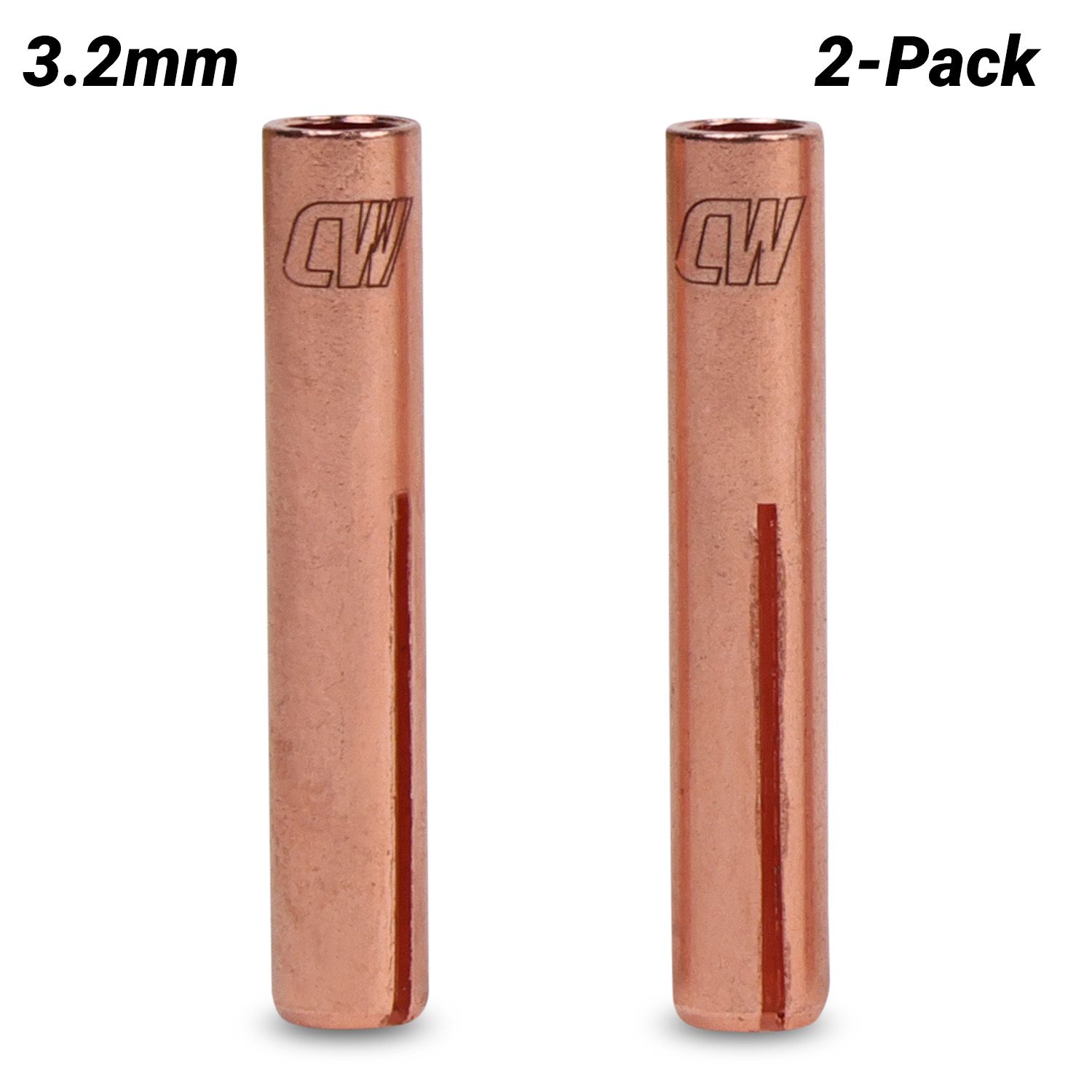 Cigweld CW13N24 2-Pack Dimex 3.2mm 9/20 Series Standard Collets – image 1