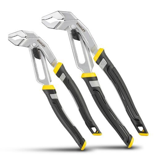 Stanley FMHT75502-0 2pce 200mm (8") & 250mm (10") FATMAX Dual Adjust Water Pump Pliers – image 2