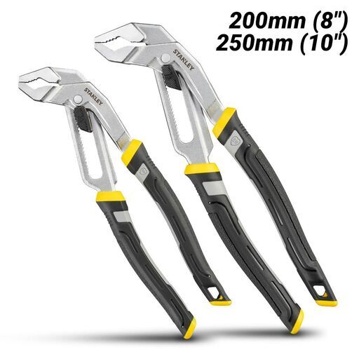 Stanley FMHT75502-0 2pce 200mm (8") & 250mm (10") FATMAX Dual Adjust Water Pump Pliers