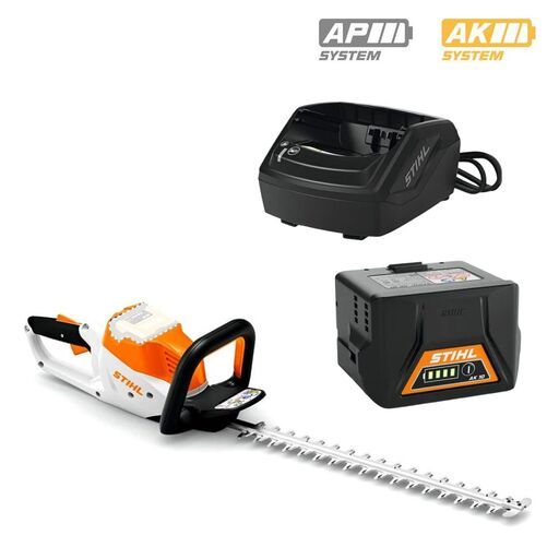 STIHL HSA50-AK10SK 36V Li-ion Cordless 500mm (20") AK System Hedge Trimmer Combo Kit