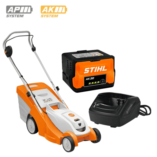 STIHL RMA239-AK20SK 36V Li-ion Cordless 370mm AK System Lawn Mower Combo Kit