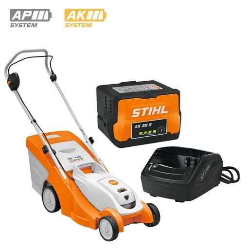 STIHL RMA239-AK30SK 36V Li-ion Cordless 370mm AK System Lawn Mower Combo Kit