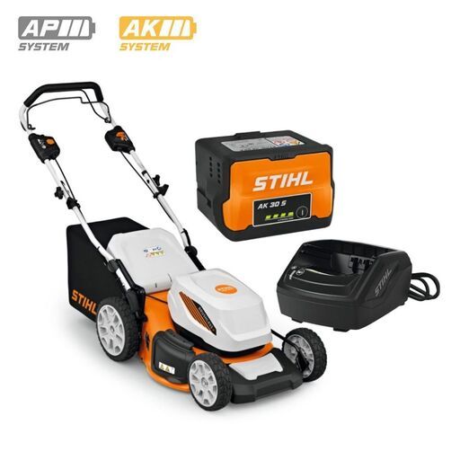 STIHL RMA348V-AK30SK 36V Li-ion Cordless 460mm Self-Propelled AK System Lawn Mower Combo Kit – image 2