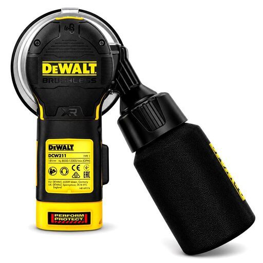 DeWalt DCW211N-XJ 18V Li-ion XR Cordless Brushless 125mm Random Orbital Sander - Skin Only – image 9