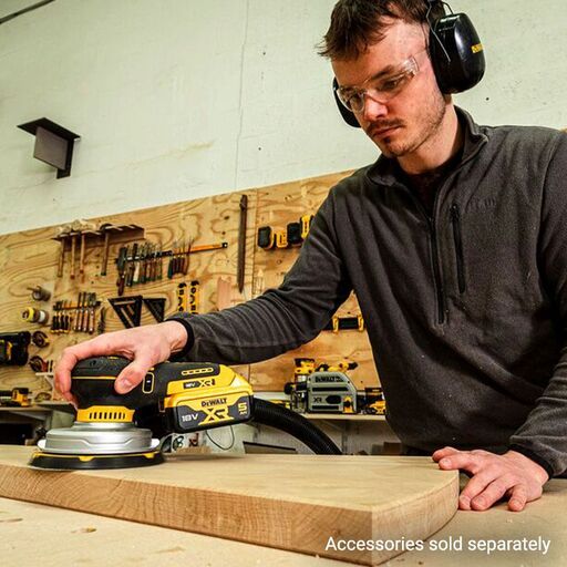 DeWalt DCW230N-XJ 18V Li-ion XR Cordless Brushless 150mm Random Orbital Sander - Skin Only – image 16