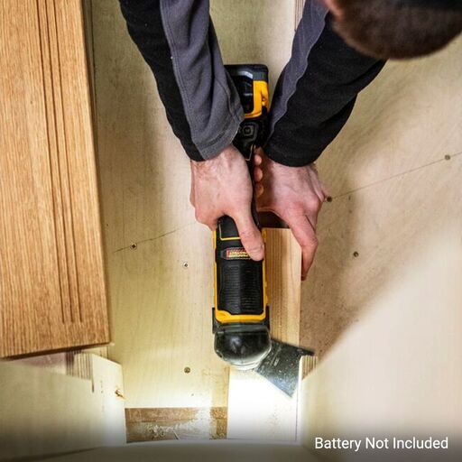 DeWalt DCS359N-XJ 18V XR Li-Ion Cordless Brushless Low Vibration Oscillating Multi Tool  - Skin Only – image 14