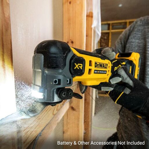 DeWalt DCS359N-XJ 18V XR Li-Ion Cordless Brushless Low Vibration Oscillating Multi Tool  - Skin Only – image 15