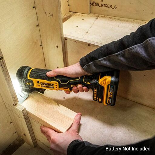 DeWalt DCS359N-XJ 18V XR Li-Ion Cordless Brushless Low Vibration Oscillating Multi Tool  - Skin Only – image 13