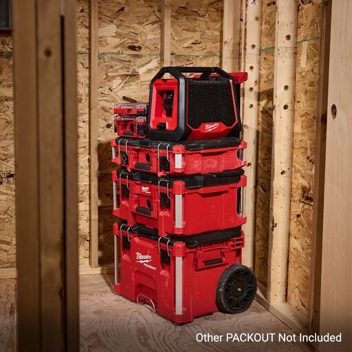 [Pre-Order] Milwaukee M18PCRCDAB20 18V PACKOUT Li-ion Cordless Bluetooth Compact Radio + Charger DAB+ - Skin Only – image 8