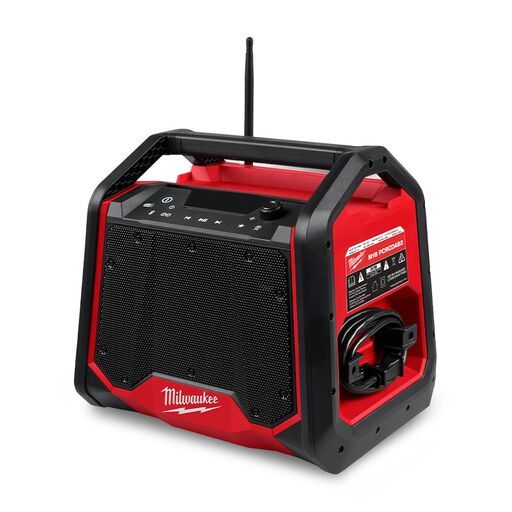 [Pre-Order] Milwaukee M18PCRCDAB20 18V PACKOUT Li-ion Cordless Bluetooth Compact Radio + Charger DAB+ - Skin Only