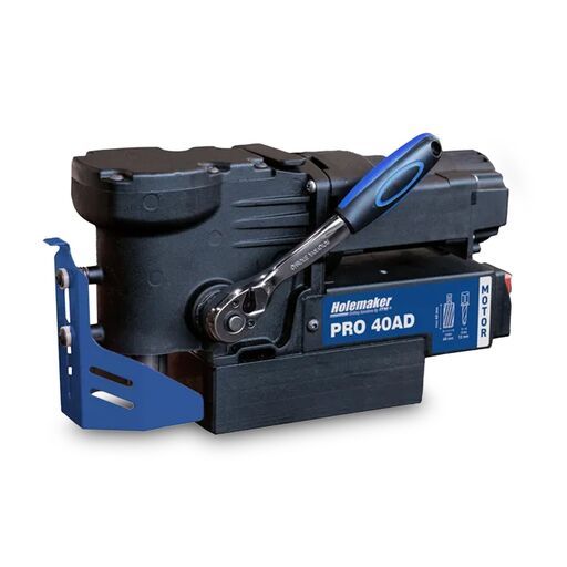Holemaker HMPRO40AD 240V 40mm x 40mm Magnetic Base Angle Drill
