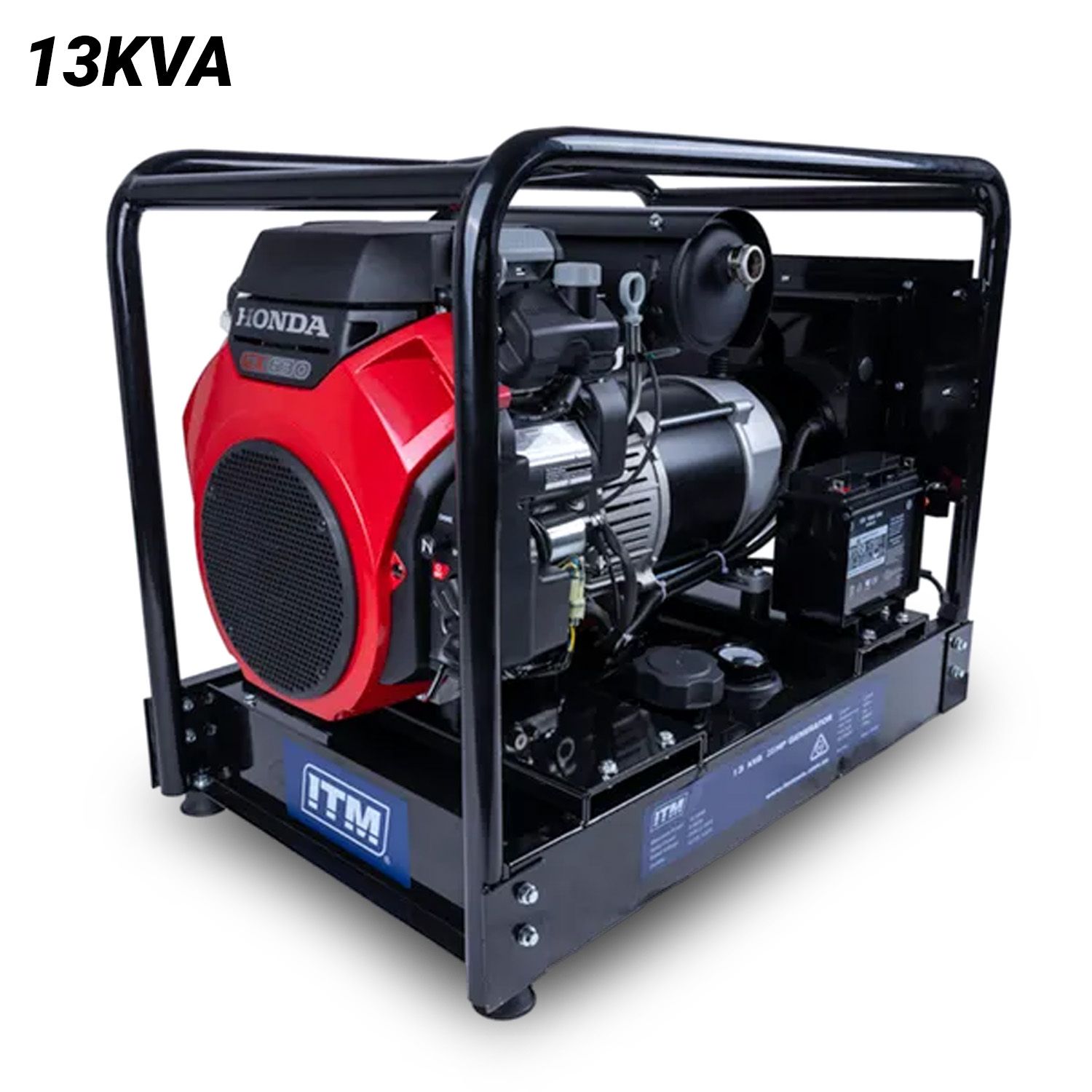 ITM TM522-10500 13KVA 10,500 Watt Peak with Honda GX630 Engine Petrol Generator – image 1