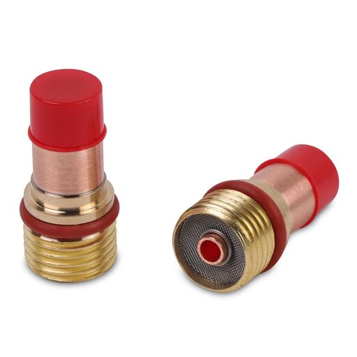 Cigweld CW4GL116NQ 2-Pack 1.6mm 17/18/26 Series Dimex Quartz Gas Lens Collet Body – image 2