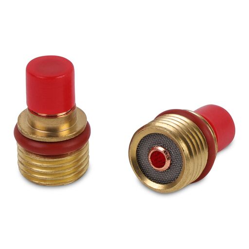 Cigweld CW45V45NQ 2-Pack 3.2mm 9/20 Series Dimex Quartz Gas Lens Collet Body – image 2