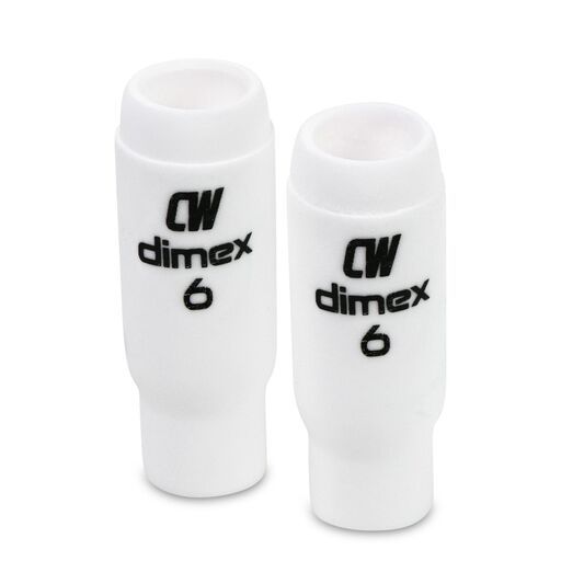 Cigweld CW10N48B 10-Pack 10mm #6 17/18/26 Series Dimex Ceramic Cups – image 3