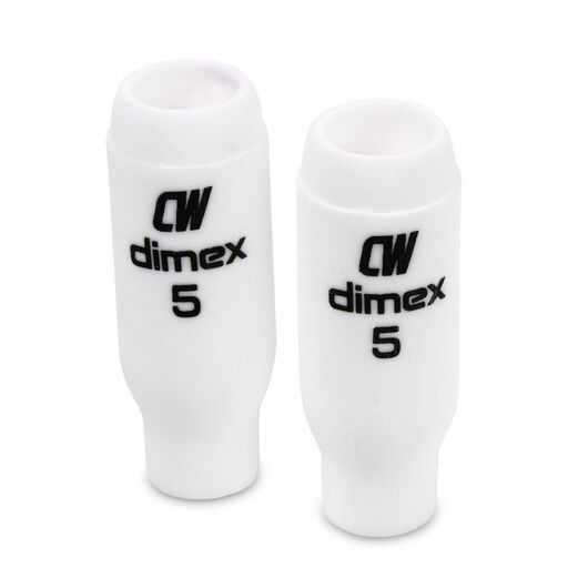 Cigweld CW10N49 2-Pack 8mm #5 17/18/26 Series Dimex Ceramic Cups – image 2