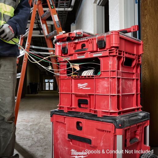 Milwaukee 48228043 PACKOUT XL Wire Pulling Crate – image 7