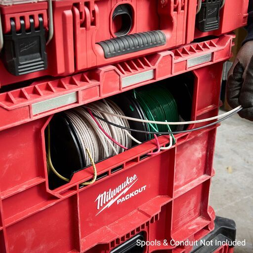 Milwaukee 48228043 PACKOUT XL Wire Pulling Crate – image 5
