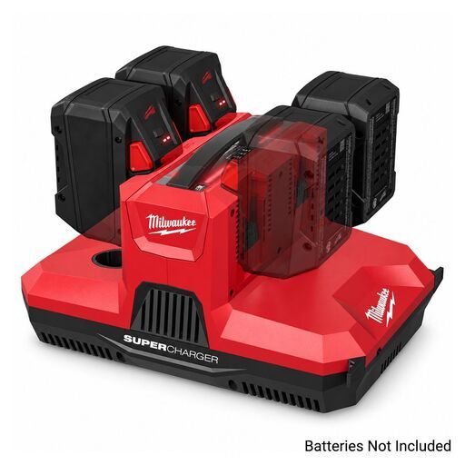 Milwaukee M12-18MBPSC4 12V / 18V Multi-Bay PACKOUT™ Simultaneous Super Charger – image 3
