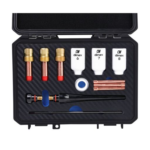 Cigweld CW1726K2 17/18/26 Series Dimex Premium Gas Lens Kit – image 3