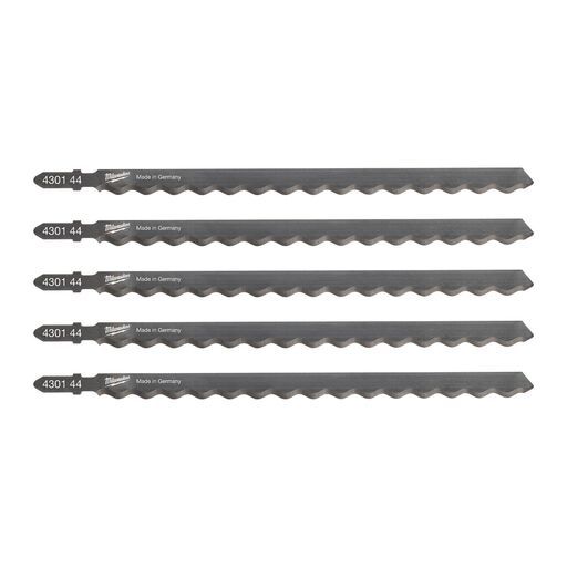 Milwaukee 4932430144 5-Pack 155mm T313AW Insulation Jigsaw Blades – image 5