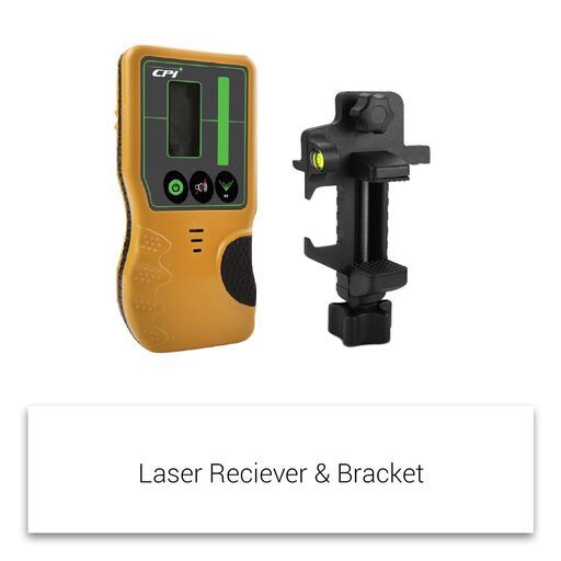 CPI CPI585LG 3.7V 8.0Ah Li-ion Green Beam Industrial Rotary Laser Level Kit – image 6