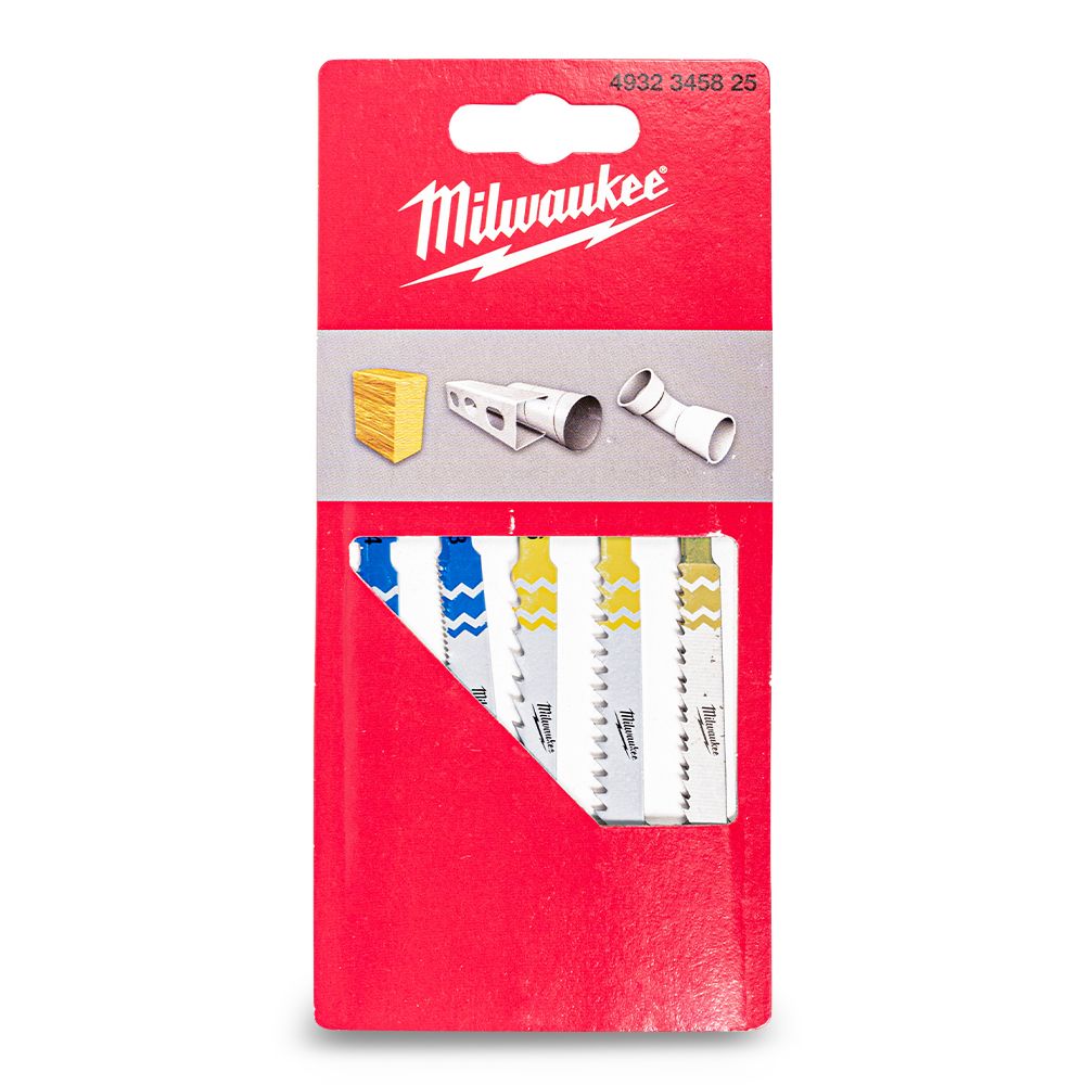 Milwaukee 4932345825 5pce Variety Pack Jigsaw Blades – image 2
