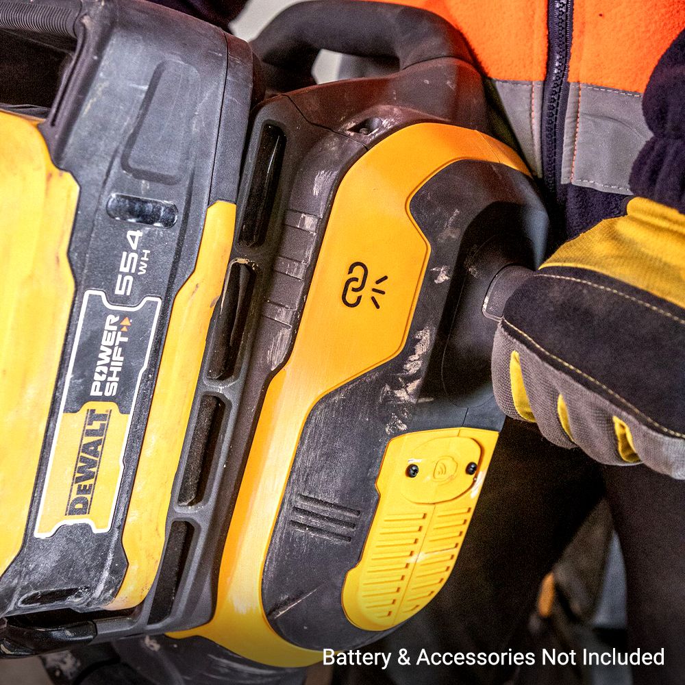 DeWalt DCPS966N-XJ 554WH Li-ion POWERSHIFT 15kg Cordless Brushless Demolition Hammer - Skin Only – image 11